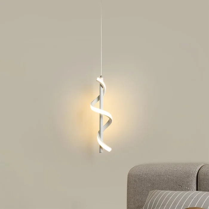 Lámpara Colgante LED Ribeiro Blanco en Blanco - Lámparas colgantes, Uruguay | Unilux, vista 2