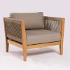 POLTRONA CANNES CUERDA RAMI Y ACQUABLOCK FENDI 86x74x66CM JATOBA - Muebles para el exterior, Uruguay | Vinibel, vista 1 de 3