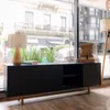 Rack Capri 180 cm - Negro - Muebles para TV, Uruguay | Berna home, vista 3 de 6