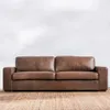 Sillón Cuero Deeni 3 Cuerpos Chocolate - Sillones y sofás, Uruguay | Aihaus, vista 1 de 4