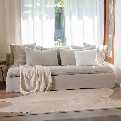 Sillón Thomas lino sand - Sillones y sofás, Uruguay | De Arcos