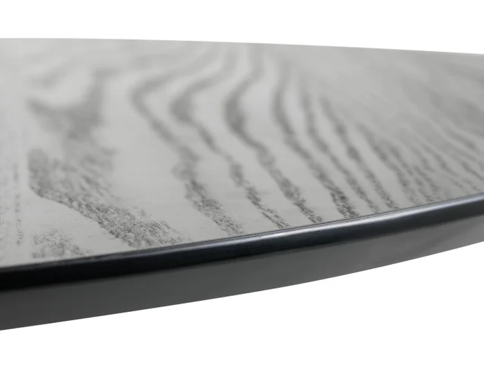 Mesa de comedor RINGSTED Ø100 chapa fresno en Negro - Mesas de comedor, Uruguay | JYSK, vista 2