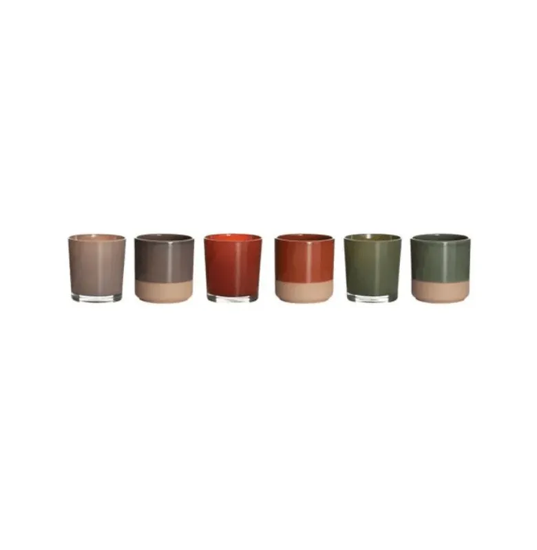 FANAL PLANTER GRIS/MARRON/VERDE en Multicolor - Velas y Portavelas, Uruguay | Masinfinito Casa