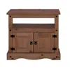 RACK MESA TV MEXICANO 2 PUERTAS CS-243 en Marrón - Muebles para TV, Uruguay | Igoa, vista 1 de 2