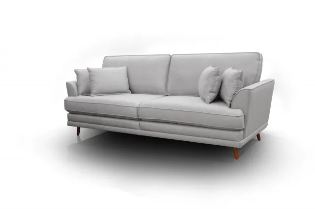 Sofa Danna 3 lugares en Gris - Sillones y sofás, Uruguay | New York Home