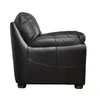 Sillón 2 Cuerpos Cuero Negro Florencia en Negro - Sillones y sofás, Uruguay | Divino, vista 5 de 6