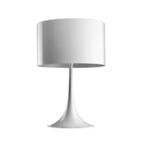 LAMPARA DE MESA SPUN en Blanco - Lámparas de mesa, Uruguay | Champagne Home