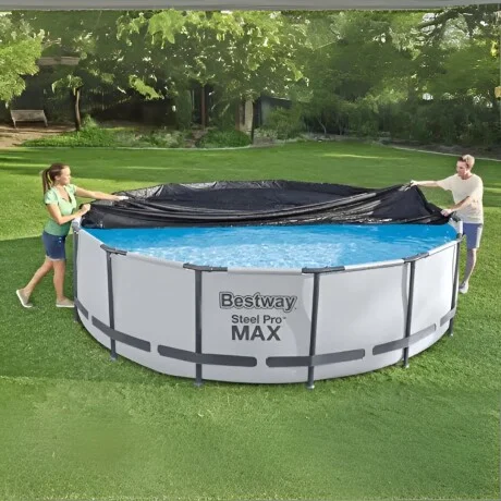 Funda Cobertor Lona Para Piscina Estructural 3.05 Bestway en Negro - Muebles para el exterior, Uruguay | La Cueva Muebles, vista 5