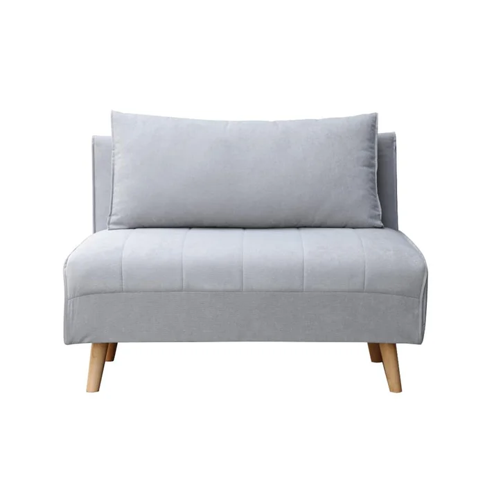 Sofa Cama Plaza Y Media Plegable Tela Patas De Madera - Sillones y sofás, Uruguay | Lais Muebles