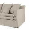 Sofá Gin con Funda - Tela Rústica - 3 cuerpos - TD5263-1636 (Capuccino) en Beige - Sillones y sofás, Uruguay | NYR, vista 4 de 5