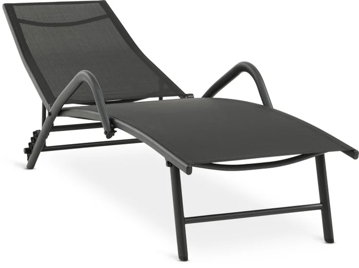 Reposera NORDSTRAND A59xL191 negro en Negro - Muebles para el exterior, Uruguay | JYSK