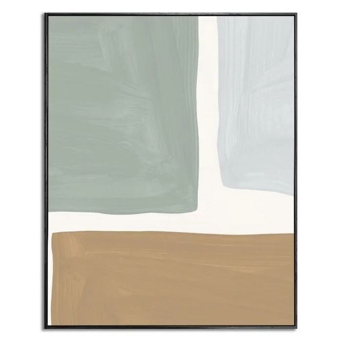 CUADRO CANVAS 40x50cm MARCO FORMAS 4 en Multicolor - Decoración de pared, Uruguay | Decohogar