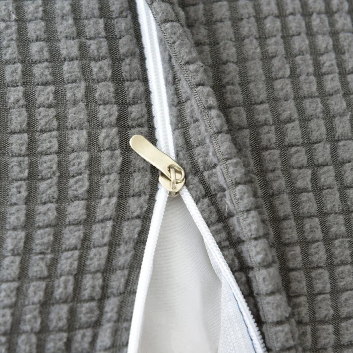Funda sillón 5 cuerpos lisa - gris en Gris - Textiles, Uruguay | Buho Store, vista 7
