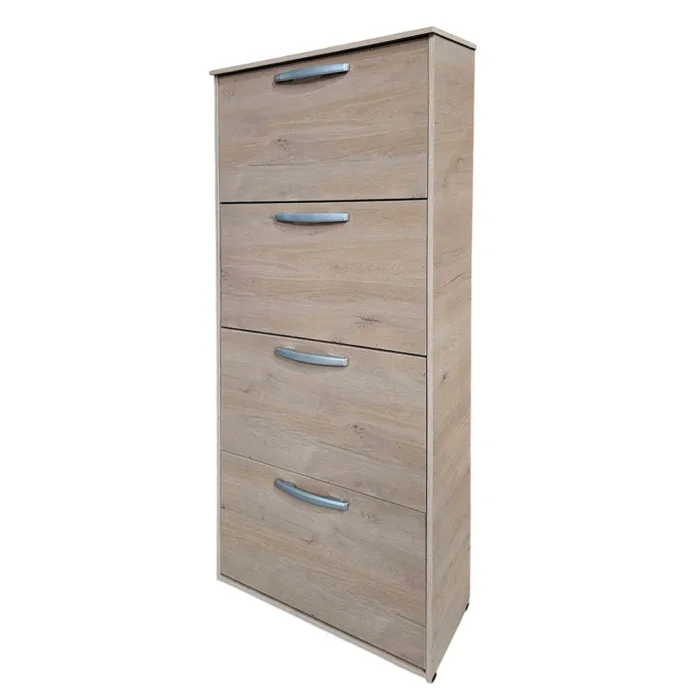 Zapatera 4 puertas - Leonardo en Blanco - Cómodas, Uruguay | Delta Center, vista 2
