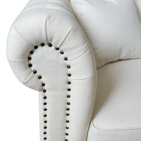 Sillon 3 cuerpos Chester en Blanco - Sillones y sofás, Uruguay | La Cueva Muebles, vista 14