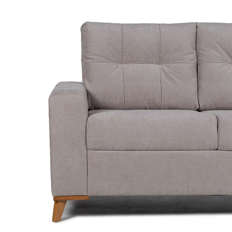 Sofá Katrina - Tela Microfibra - 2 cuerpos - 10287 (Tostado) en Marrón - Sillones y sofás, Uruguay | NYR, vista 3