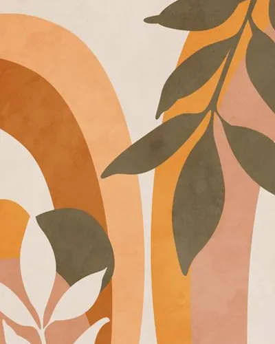 Cuadro / Lámina enmarcada 50x70CM Abstracto 7 - Decoración de pared, Uruguay | Alta Gracia Deco