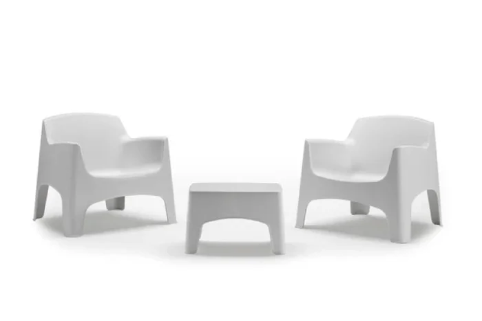 SET IBIZA TERRACE 2 SILLONES 1 MESA GRIS en Gris - Muebles para el exterior, Uruguay | Alfa Ventas