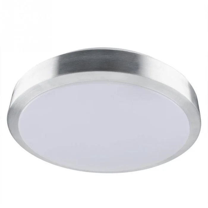 Plafón LED 16W Plateado en Plateado - Lámparas colgantes, Uruguay | Serlux