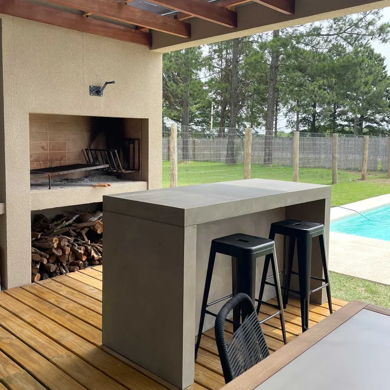 Barra exterior recta - Muebles para el exterior, Uruguay | Mezcla