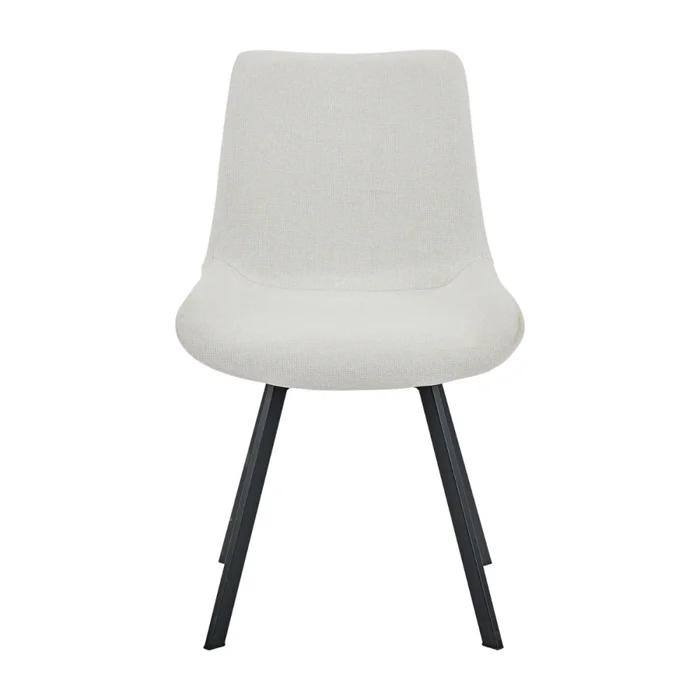 Silla Giratoria Telaio - Tela Rústica - W3 (Beige) en Beige - Butacas, banquetas y puffs, Uruguay | NYR, vista 2