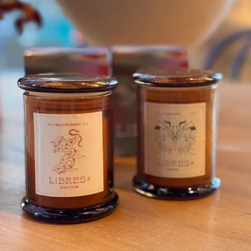 Vela aromática Santal - Ambar - 150g en Marrón - Velas y Portavelas, Uruguay | Walnut