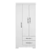 Ropero 3 puertas Flex en Blanco - Roperos y placares, Uruguay | La Cueva Muebles, vista 12 de 18
