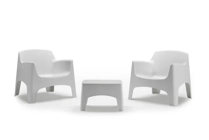 SET IBIZA TERRACE 2 SILLONES 1 MESA GRIS en Gris - Muebles para el exterior, Uruguay | Alfa Ventas, vista 2