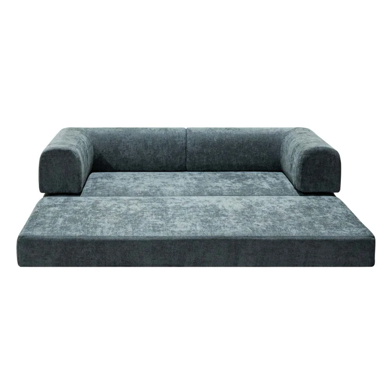 Sofá Cama Espuma Gris Nube Gris Osc en Gris - Sillones y sofás, Uruguay | Divino, vista 4