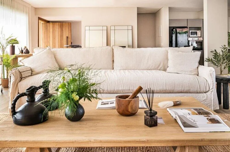 SILLON ALMA XL LINO CRUDO - 2.80 MTS en Blanco - Sillones y sofás, Uruguay | La Iberica, vista 5
