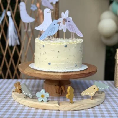 Pie de Torta alta triple fleco– 30cm - Decoración, Uruguay | Dreams On Time, vista 15