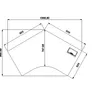 Plataforma angular para 3 puestos de trabajo 25615 *** en Blanco - Escritorios y sillas de escritorio, Uruguay | World Vigo, vista 2 de 4