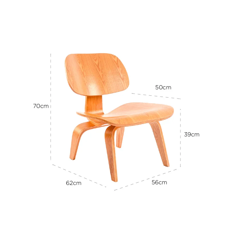 Butaca Eames - Natural en Madera natural - Butacas, banquetas y puffs, Uruguay | Walnut, vista 5