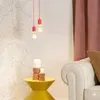 Lámpara Colgante Decorativa Rainbow Rojo en Rojo - Lámparas colgantes, Uruguay | Unilux, vista 2 de 6