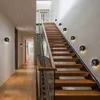 Luminaria lampara metalica de pared led giratoria Negro - Iluminación, Uruguay | Decotech, vista 5 de 7