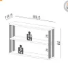Estante Flotante F26 - Linea Factory - Bibliotecas, Uruguay | Balton, vista 4 de 6