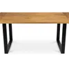 Mesa Comedor IRON Tablonada MUESTRA en Negro - Mesas de comedor, Uruguay | Finkel, vista 2 de 3