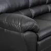 Sillón 3 Cuerpos Cuero Negro Florencia en Negro - Sillones y sofás, Uruguay | Divino, vista 4 de 6