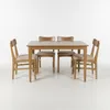 Juego de Comedor Olmo - Mesa 120 + 4 sillas - 0001 (Miel) en Marrón - Mesas de comedor, Uruguay | NYR, vista 6 de 8