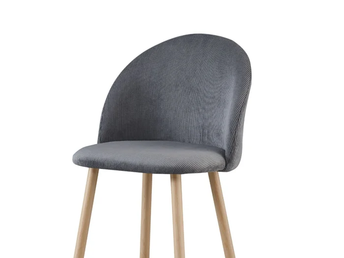 Banqueta MILY - Gris en Gris - Butacas, banquetas y puffs, Uruguay | Finkel, vista 3
