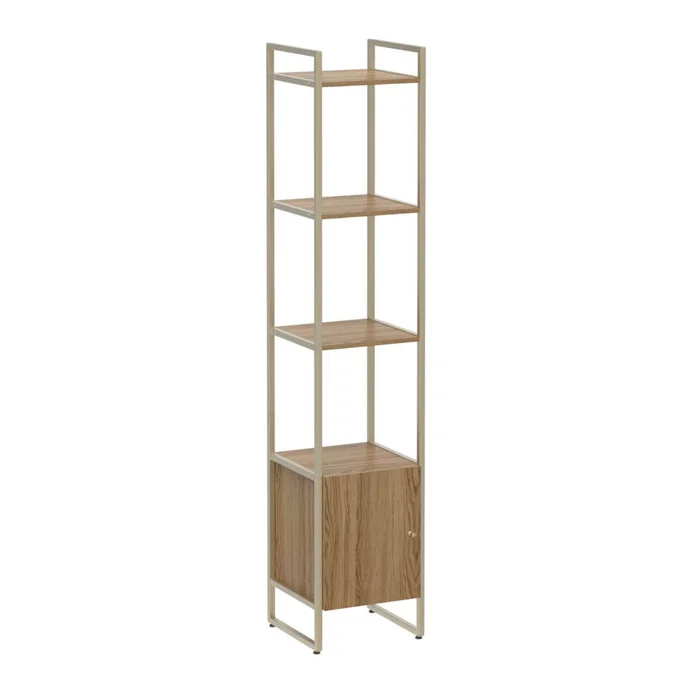 Escritorio + Estantería C/cajon Voss en Beige - Escritorios, Uruguay | Divino, vista 7