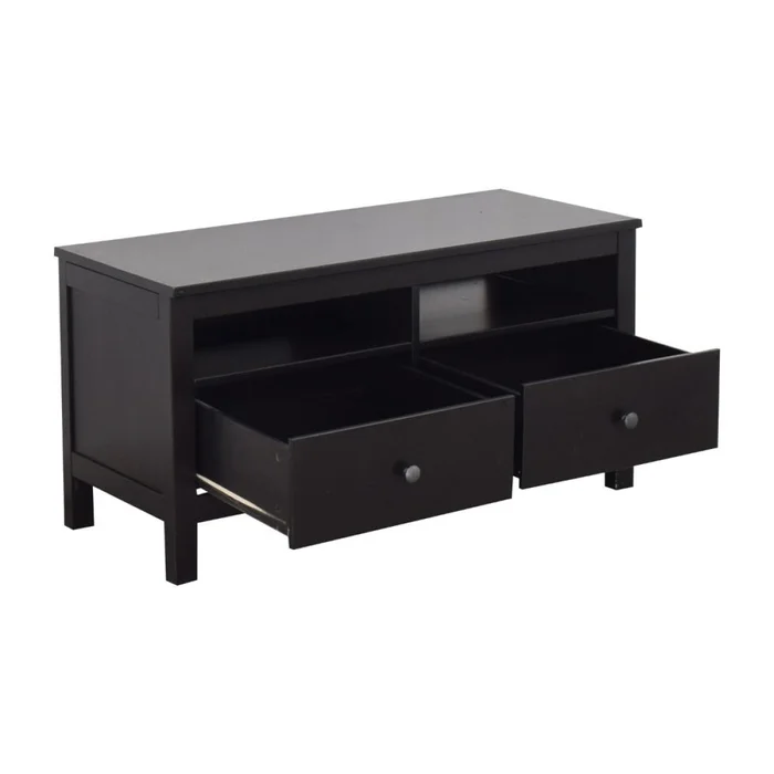Rack de tv Linea Shaker en Negro - Muebles para TV, Uruguay | La Cueva Muebles, vista 2