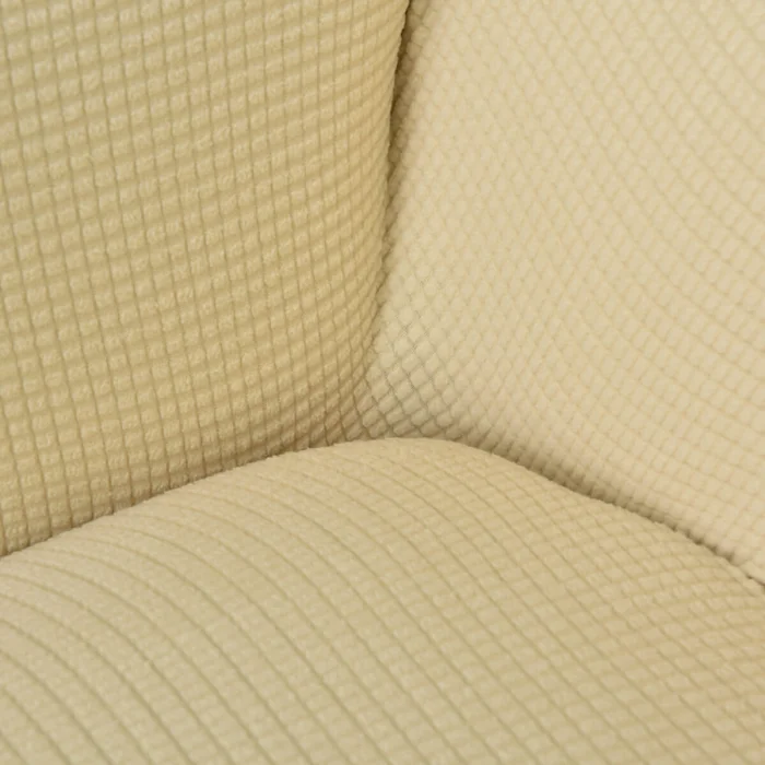 Funda sillón 4 cuerpos lisa - crema en Beige - Textiles, Uruguay | Buho Store, vista 4