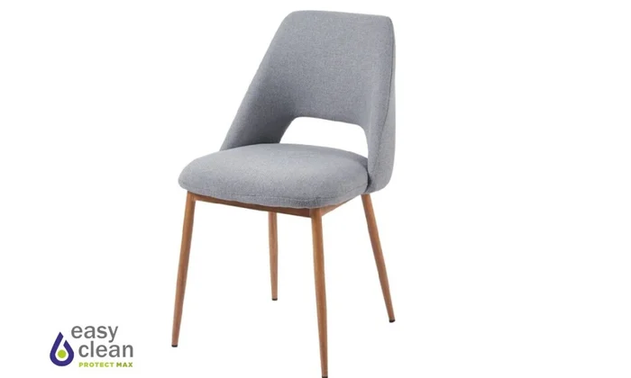 Silla de Comedor tapizada OCTAVIA - Gris en Gris - Sillas, Uruguay | Finkel