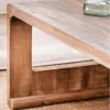 Mesa de centro Alexa en Madera natural - Mesas de living, Uruguay | Satec, vista 2 de 3