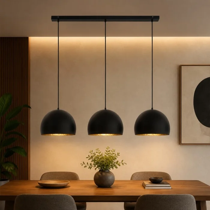 Lámpara De Techo Jaicey en Negro - Lámparas de mesa, Uruguay | Aihaus