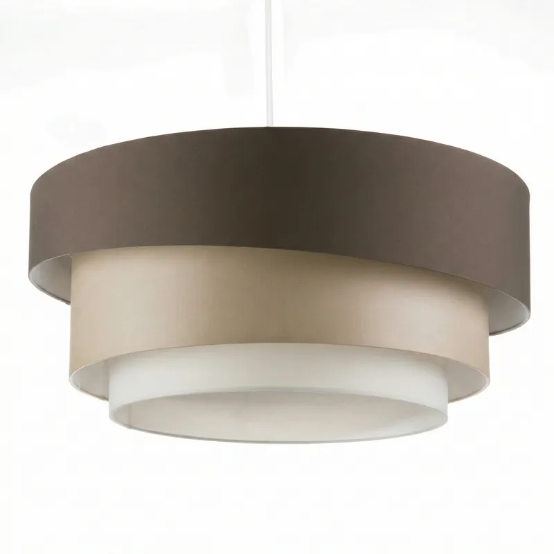 Nórdica Layers Triple en Beige - Lámparas colgantes, Uruguay | La Perla