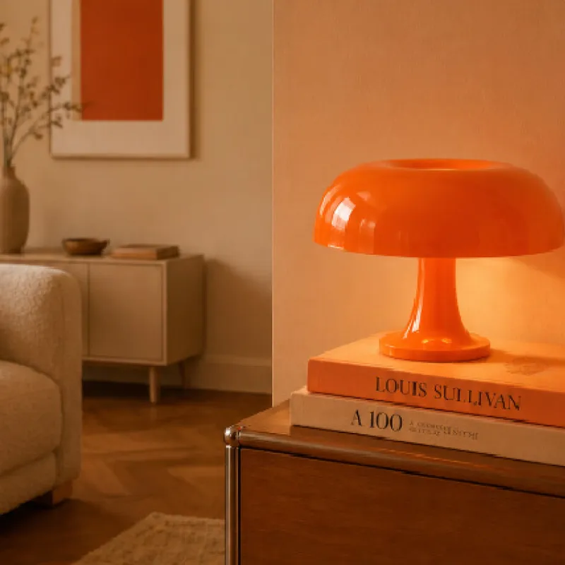 Luminaria Mushroom - Naranja en Naranja - Lámparas de mesa, Uruguay | Samic