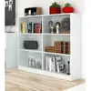 Biblioteca baja 120x108x30 NOGAL - Living, Uruguay | Que Sal Muebleria, vista 3 de 9