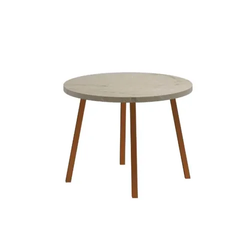 Mesa Star Redonda - Rose - Mesas de comedor, Uruguay | Ecowood